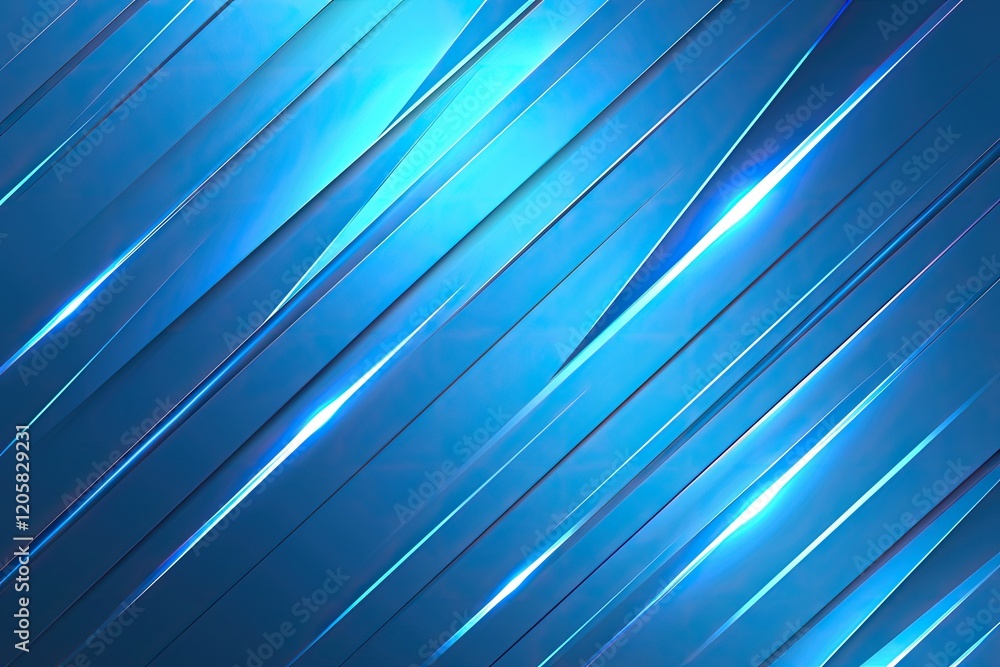 Abstract blue diagonal lines background with glowing light effects. Abstract blue diagonal lines background with glowing light effects.