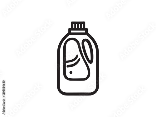 bottle of water vector icon