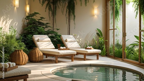 luxury swimming pool