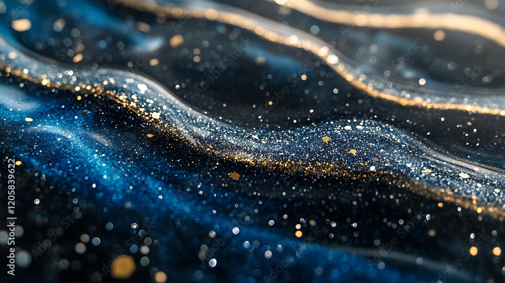 Obraz premium A Close-Up of a Unique Blue-Toned Item or Surface 