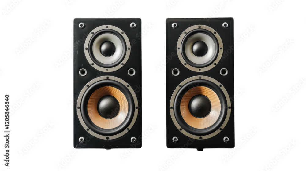 Speaker on transparent background Speaker on transparent background