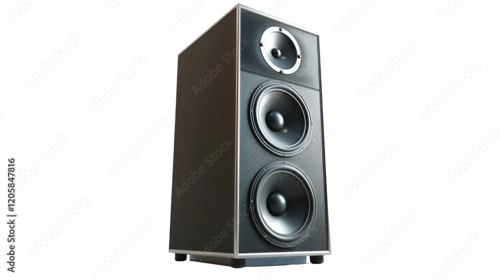 Speaker on transparent background Speaker on transparent background