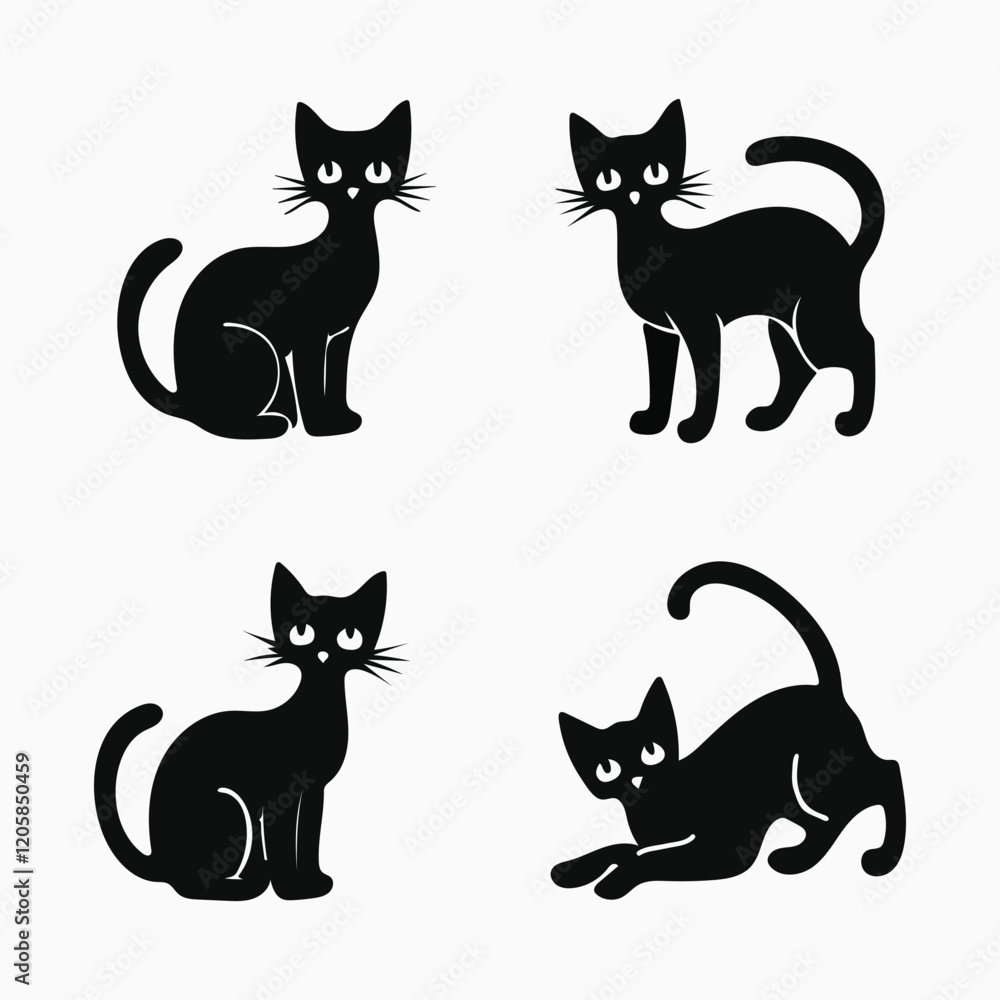 Cat vector illustration, cat vector, Illustrations Cat vector illustration, cat vector, Illustrations