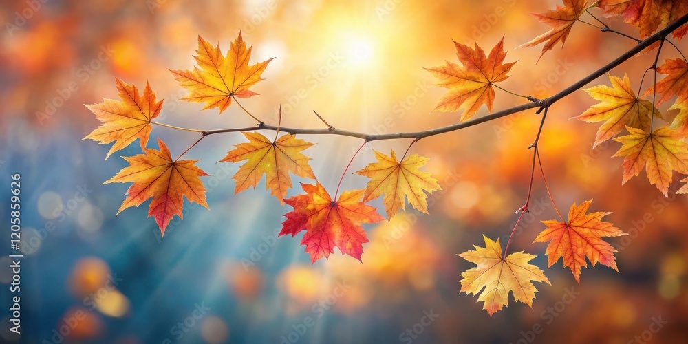 Autumn foliage with maple branch, woodsy, serene, woodsy, serene, fall, maple, autumnal colors, golden hues, yellow , nature Autumn foliage with maple branch, woodsy, serene, woodsy, serene, fall, maple, autumnal colors, golden hues, yellow , nature
