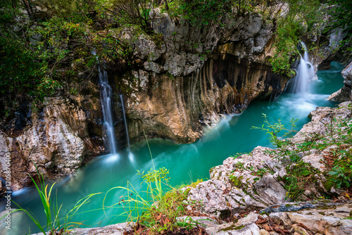 Foto Velika Korita Soče - Soča Klamm - Slowenien