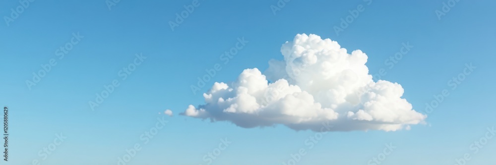White fluffy cloud against blue sky with a few wisps of vapor, clouds blue sky vapor, gentle White fluffy cloud against blue sky with a few wisps of vapor, clouds blue sky vapor, gentle