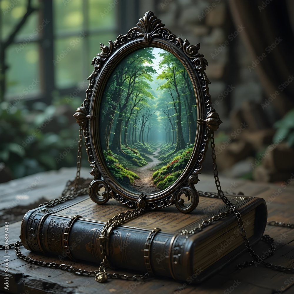 Obraz premium antique pocket watch on the table