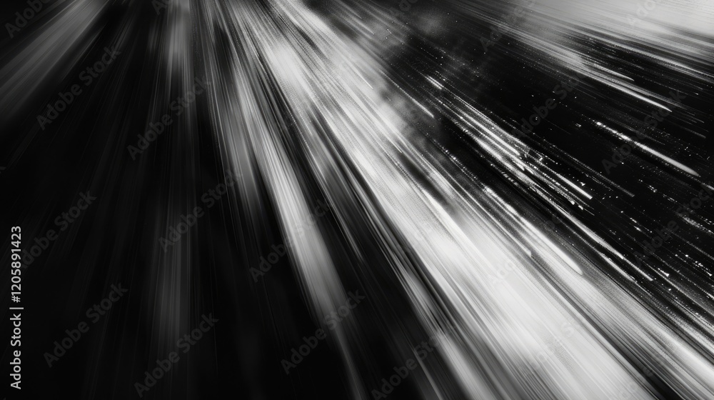 Dynamic black and white abstract speed motion blur effect. Dynamic black and white abstract speed motion blur effect.