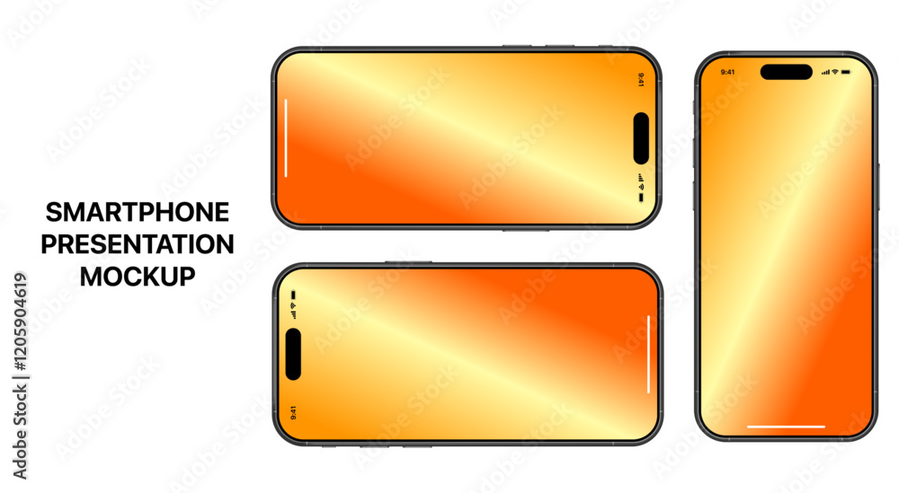 Realistic smartphone mockup. Mobile phone vector with isolated on white background. Device front view. 3D mobile phone with shadow. Realistic, high quality smart phone mockup for ui ux presentation. Realistic smartphone mockup. Mobile phone vector with isolated on white background. Device front view. 3D mobile phone with shadow. Realistic, high quality smart phone mockup for ui ux presentation.