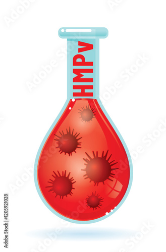 acronyme - virus HMPv - métapneumovirus humain