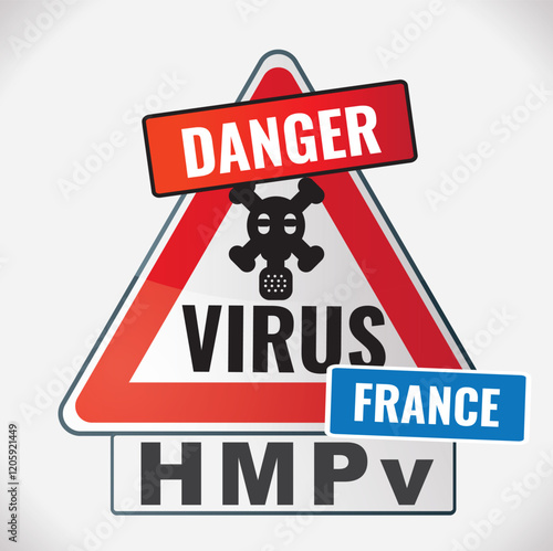 acronyme - virus HMPv - métapneumovirus humain