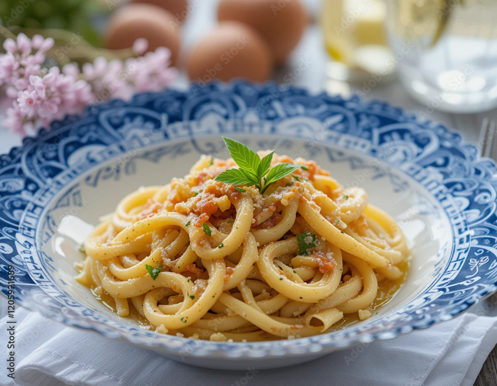 spaghetti with sauce and meat on ceramic plate spaghetti with sauce and meat on ceramic plate