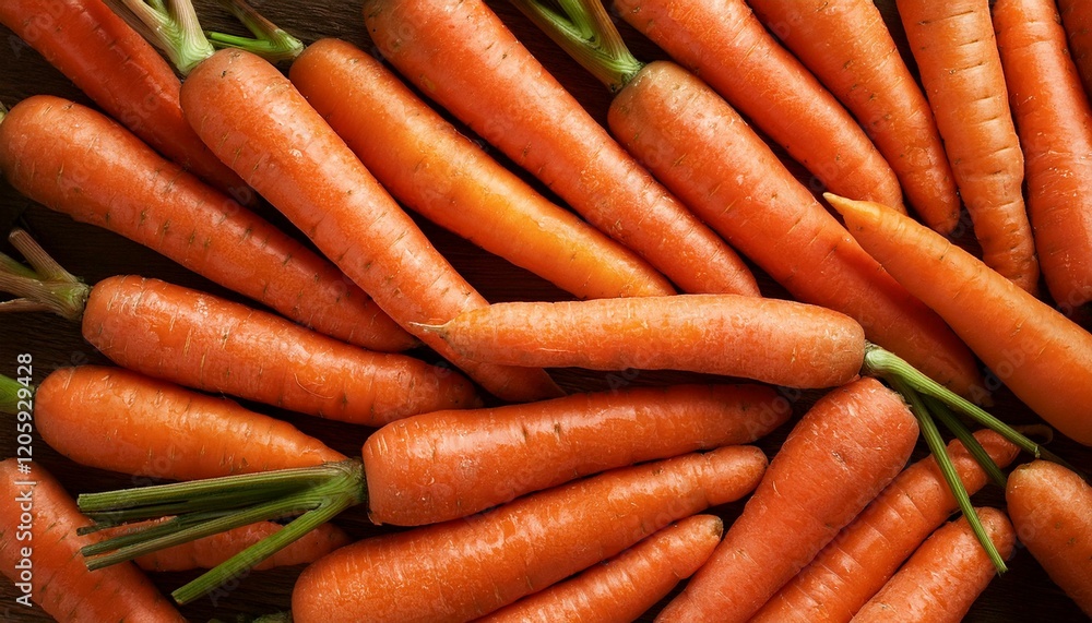 carrot vegetables top view, AI generated carrot vegetables top view, AI generated