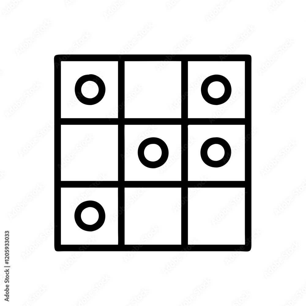 bingo card icon, bingo card line art - simple line art of bingo card, perfect for bingo card logos and icons bingo card icon, bingo card line art - simple line art of bingo card, perfect for bingo card logos and icons
