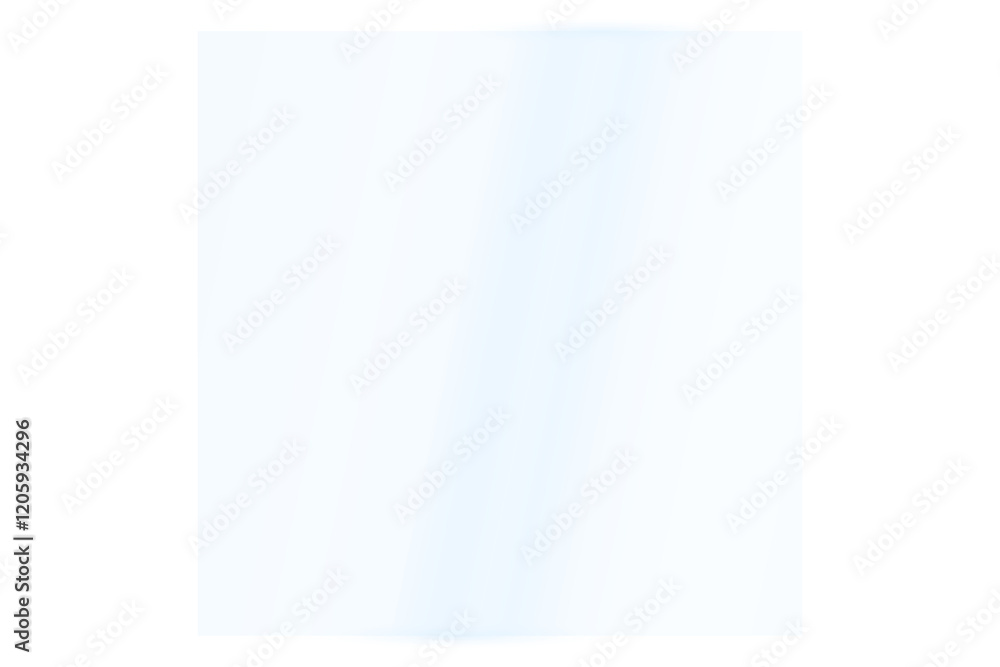 Square glass reflecting sunlight. Realistic light reflections with blue tint. Png illustration. Square glass reflecting sunlight. Realistic light reflections with blue tint. Png illustration.