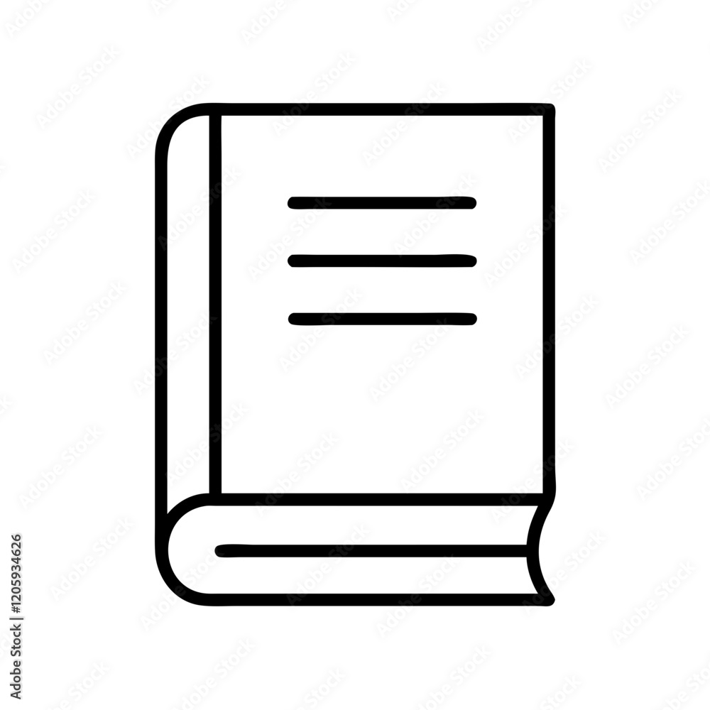 book icon, book line art - simple line art of book, perfect for book logos and icons book icon, book line art - simple line art of book, perfect for book logos and icons