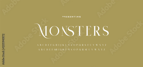 Elegant ligature alphabet letters font logo. Typography luxury classic lettering serif fonts decorative wedding vintage retro logos, design for fashion,beauty shop and brand . vector illustration