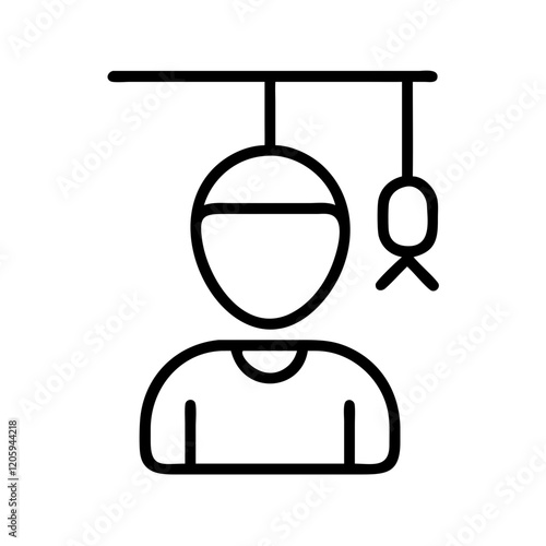 club bouncer icon, club bouncer line art - simple line art of club bouncer, perfect for club bouncer logos and icons