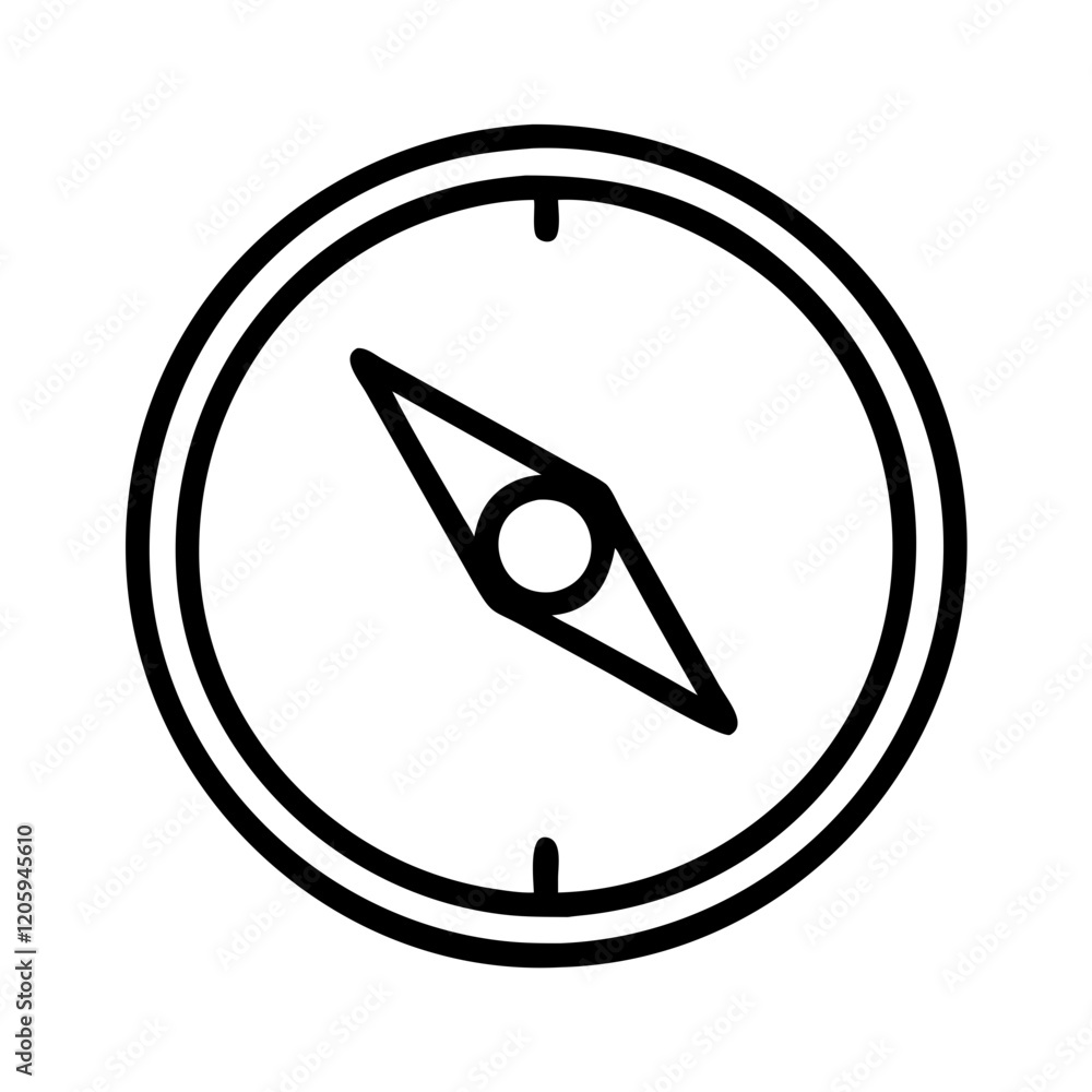compass icon, compass line art - simple line art of compass, perfect for compass logos and icons compass icon, compass line art - simple line art of compass, perfect for compass logos and icons