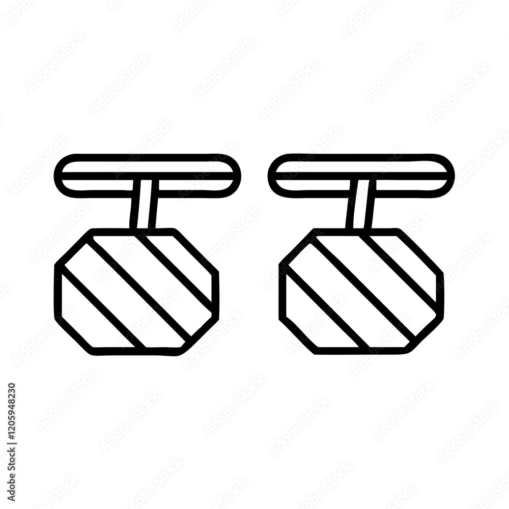 cufflinks icon, cufflinks line art - simple line art of cufflinks, perfect for cufflinks logos and icons cufflinks icon, cufflinks line art - simple line art of cufflinks, perfect for cufflinks logos and icons