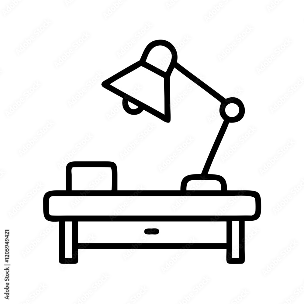 desk lamp icon, desk lamp line art - simple line art of desk lamp, perfect for desk lamp logos and icons desk lamp icon, desk lamp line art - simple line art of desk lamp, perfect for desk lamp logos and icons