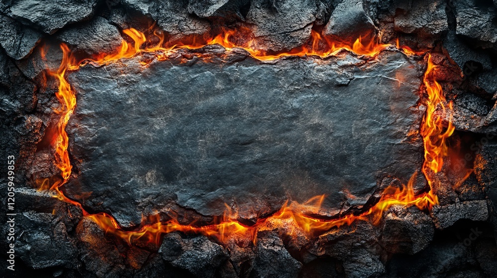 Warm and Inviting Flames Dancing in a Cozy Fireplace Surrounded by Dark Atmosphere for Relaxation Warm and Inviting Flames Dancing in a Cozy Fireplace Surrounded by Dark Atmosphere for Relaxation