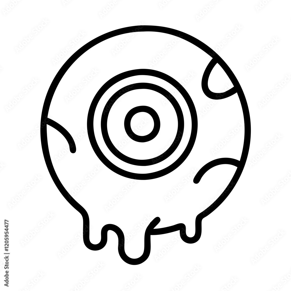 eyeball icon, eyeball line art - simple line art of eyeball, perfect for eyeball logos and icons eyeball icon, eyeball line art - simple line art of eyeball, perfect for eyeball logos and icons