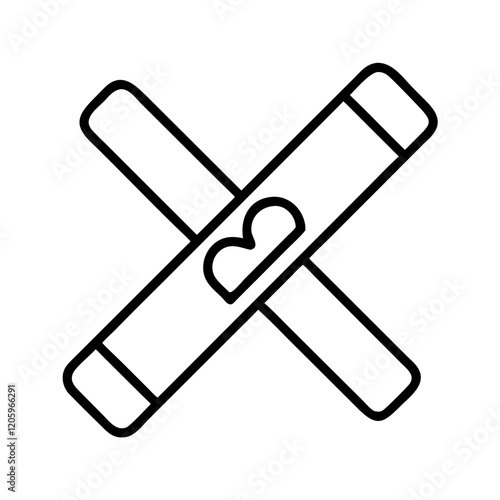 health bar icon, health bar line art - simple line art of health bar, perfect for health bar logos and icons