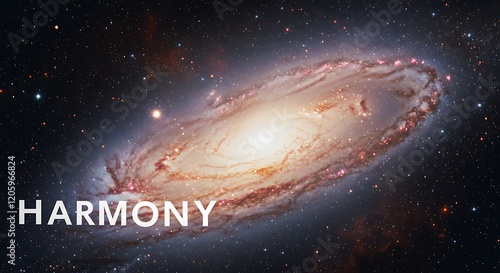 Illustration of the word harmony photo