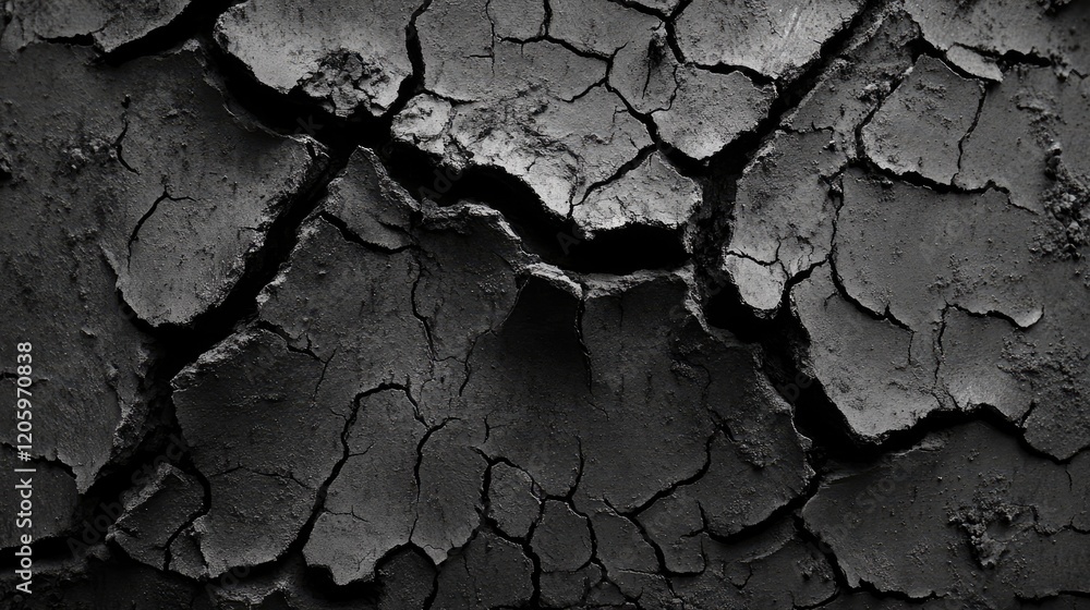 Dark Cracked Earth Texture Background Image Dark Cracked Earth Texture Background Image