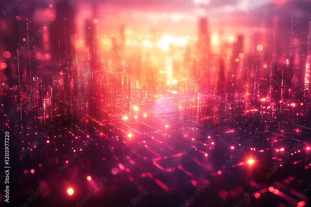 An abstract digital background featuring futuristic designs with elements such as geometric shapes, gradients, and dynamic lines, creating a modern and technological aesthetic. An abstract digital background featuring futuristic designs with elements such as geometric shapes, gradients, and dynamic lines, creating a modern and technological aesthetic.