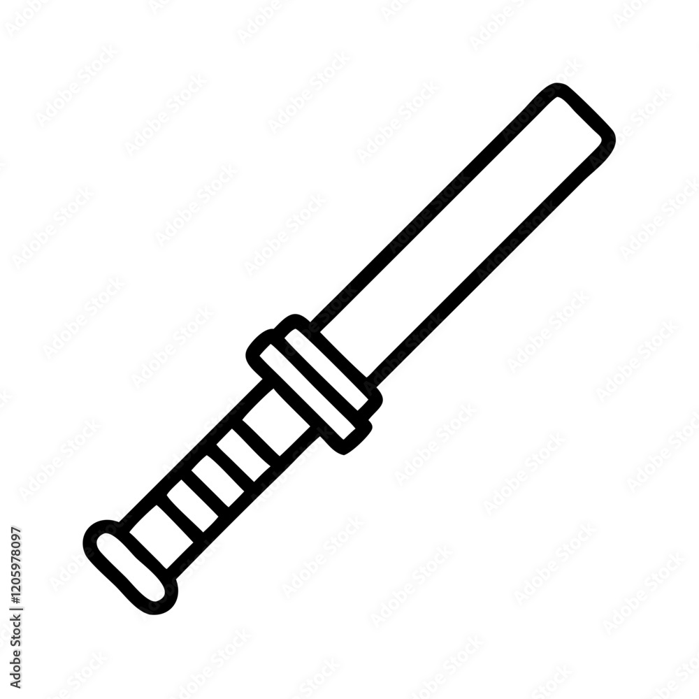 light saber icon, light saber line art - simple line art of light saber, perfect for light saber logos and icons light saber icon, light saber line art - simple line art of light saber, perfect for light saber logos and icons