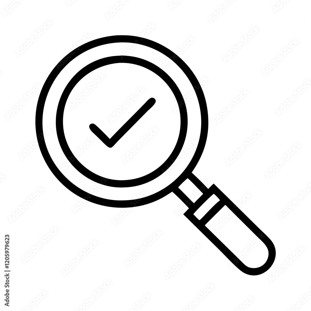 magnifying glass icon, magnifying glass line art - simple line art of magnifying glass, perfect for magnifying glass logos and icons magnifying glass icon, magnifying glass line art - simple line art of magnifying glass, perfect for magnifying glass logos and icons