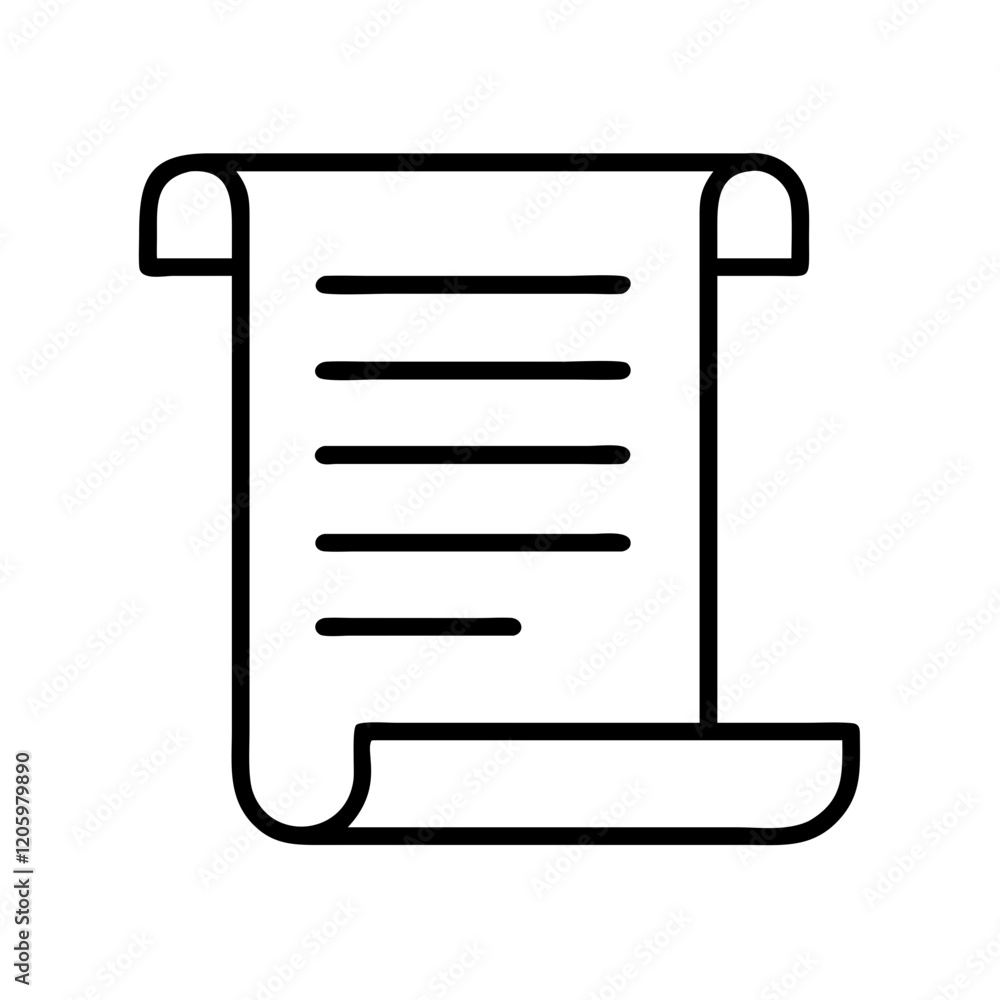 manuscript icon, manuscript line art - simple line art of manuscript, perfect for manuscript logos and icons manuscript icon, manuscript line art - simple line art of manuscript, perfect for manuscript logos and icons