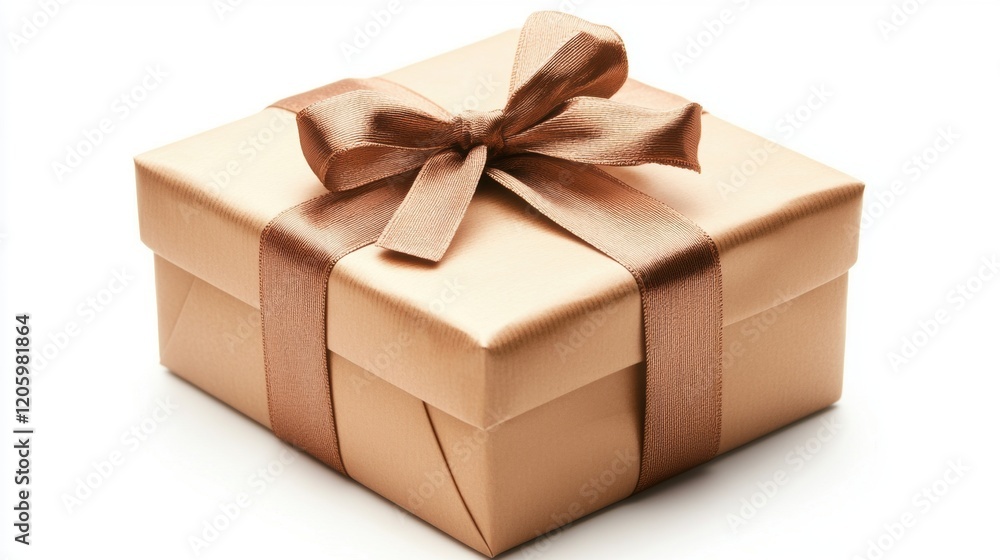 Elegant Gift Box with Satin Ribbon for Special Occasions Elegant Gift Box with Satin Ribbon for Special Occasions