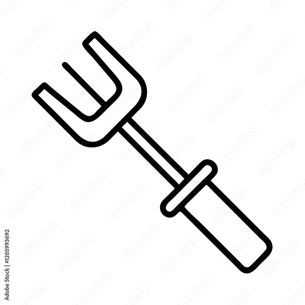 pitchfork icon, pitchfork line art - simple line art of pitchfork, perfect for pitchfork logos and icons pitchfork icon, pitchfork line art - simple line art of pitchfork, perfect for pitchfork logos and icons