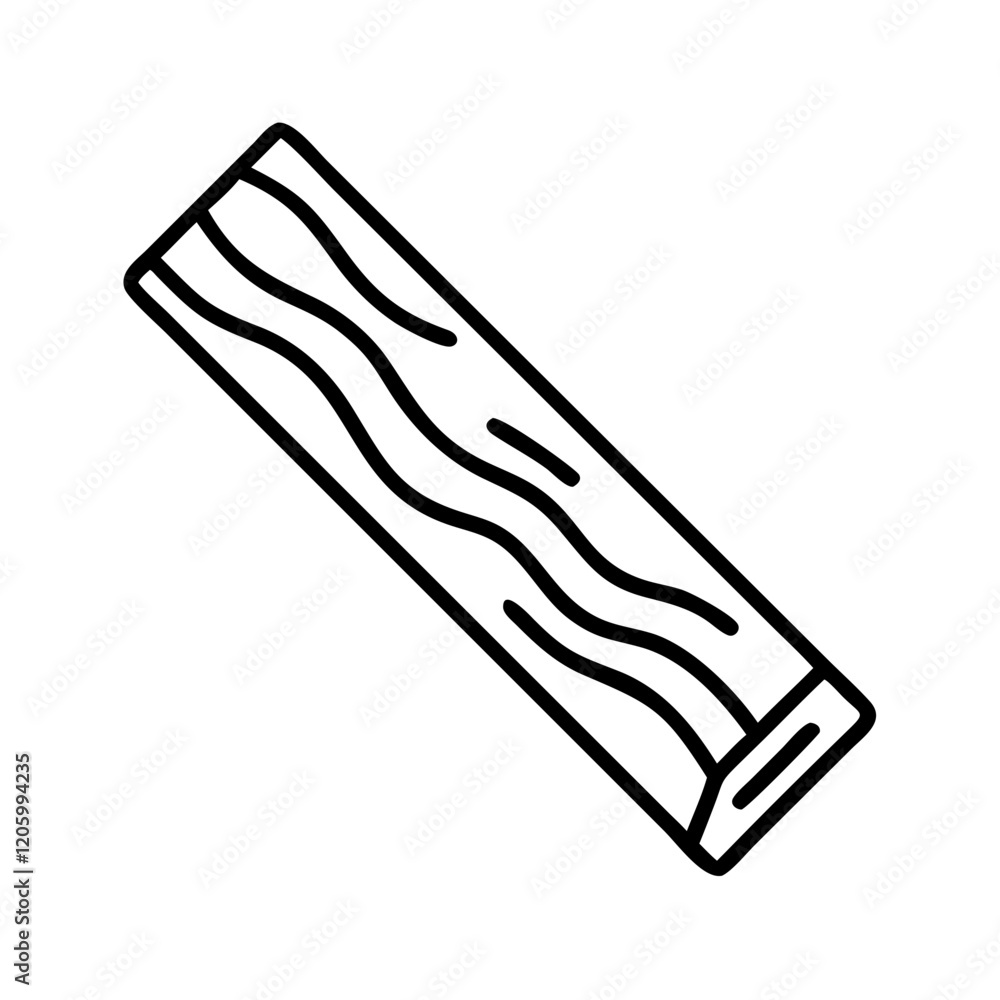 plank of wood icon, plank of wood line art - simple line art of plank of wood, perfect for plank of wood logos and icons plank of wood icon, plank of wood line art - simple line art of plank of wood, perfect for plank of wood logos and icons
