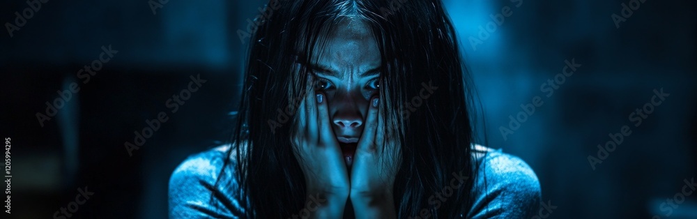 A woman in distress with her face covered, symbolizing the struggles of abuse, fear, and trauma. Ideal for awareness campaigns, human rights, and advocacy content. A woman in distress with her face covered, symbolizing the struggles of abuse, fear, and trauma. Ideal for awareness campaigns, human rights, and advocacy content.