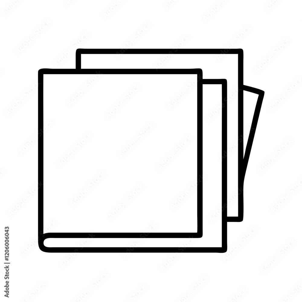 scrapbook icon, scrapbook line art - simple line art of scrapbook, perfect for scrapbook logos and icons scrapbook icon, scrapbook line art - simple line art of scrapbook, perfect for scrapbook logos and icons
