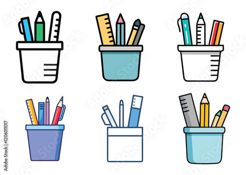 Stylish Pencil Holder icon