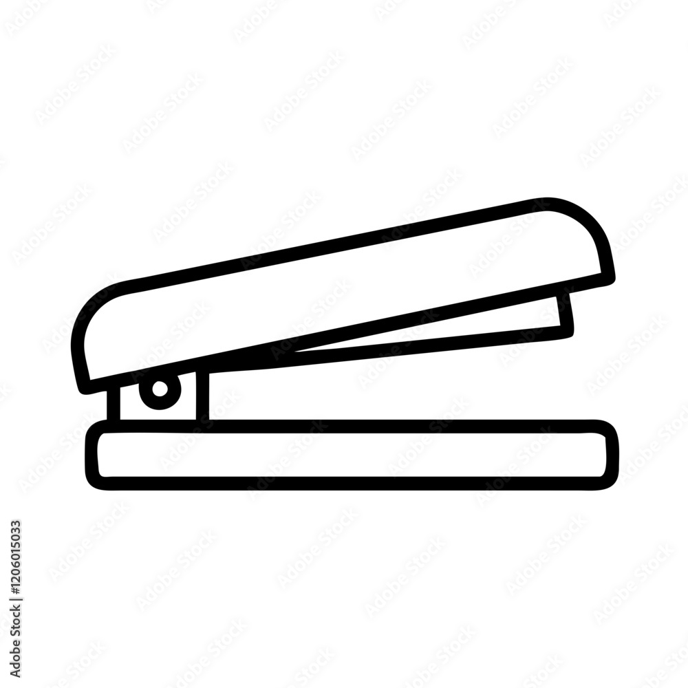 stapler icon, stapler line art - simple line art of stapler, perfect for stapler logos and icons stapler icon, stapler line art - simple line art of stapler, perfect for stapler logos and icons