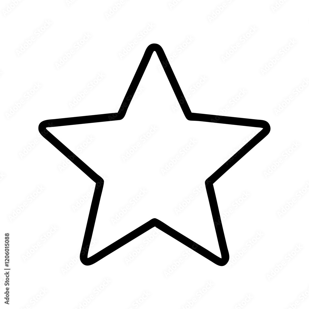star icon, star line art - simple line art of star, perfect for star logos and icons star icon, star line art - simple line art of star, perfect for star logos and icons
