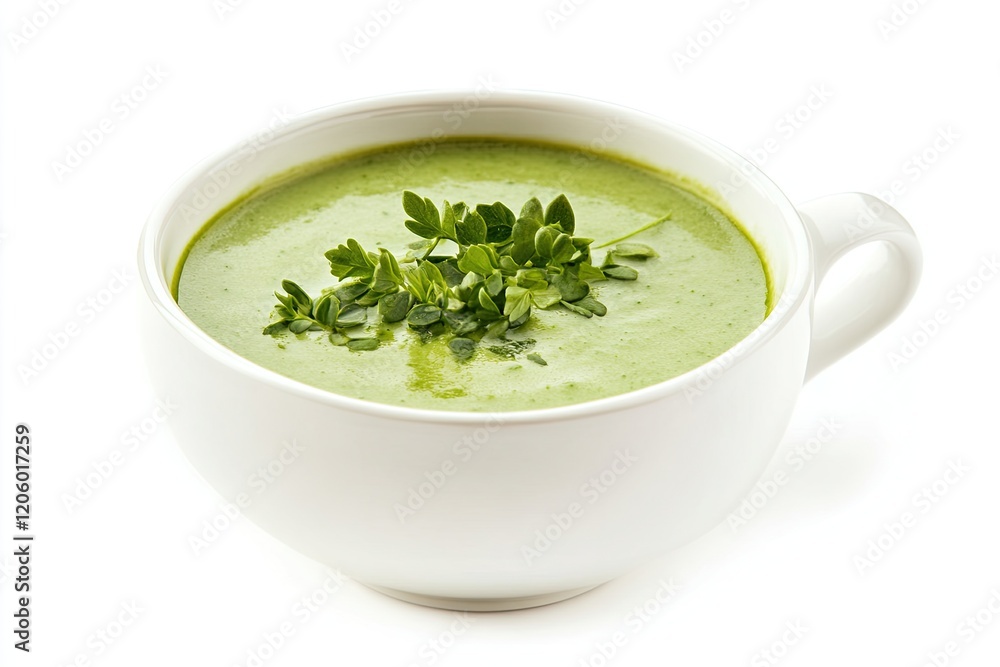 Soup isolated on white background Soup isolated on white background