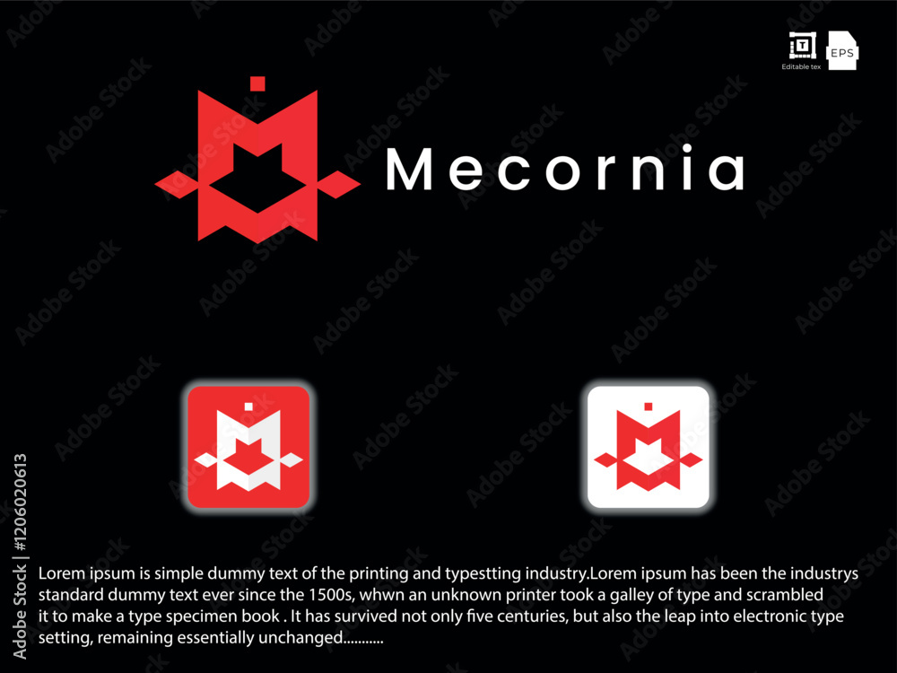 M letter icon construction logo M letter icon construction logo