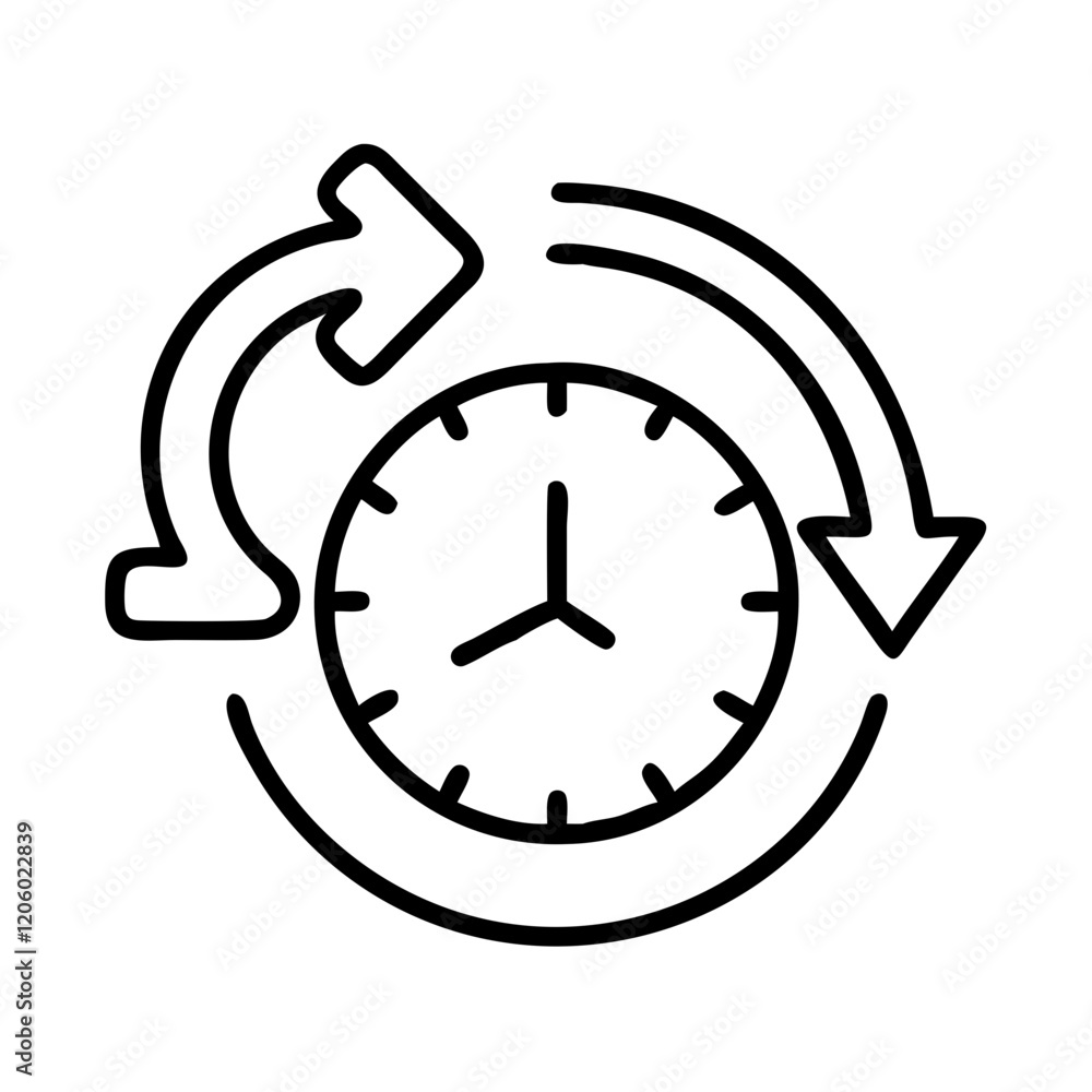 time machine icon, time machine line art - simple line art of time machine, perfect for time machine logos and icons time machine icon, time machine line art - simple line art of time machine, perfect for time machine logos and icons