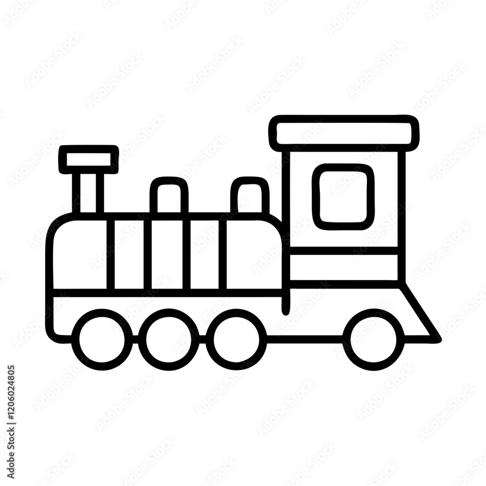 train set icon, train set line art - simple line art of train set, perfect for train set logos and icons train set icon, train set line art - simple line art of train set, perfect for train set logos and icons