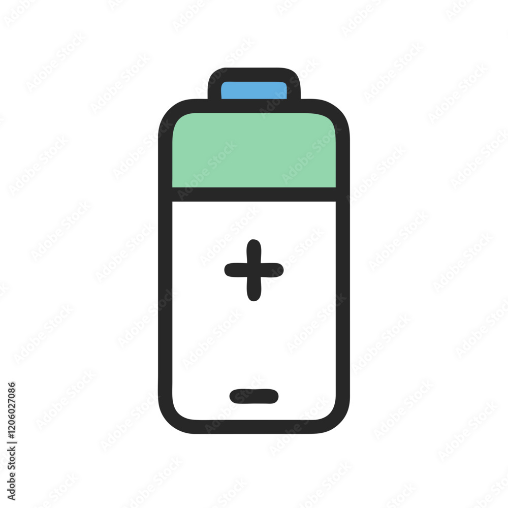 alkaline battery icon design alkaline battery icon design