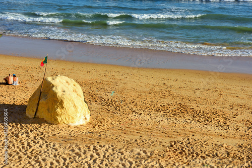 armacao de pera beach algarve portugal
