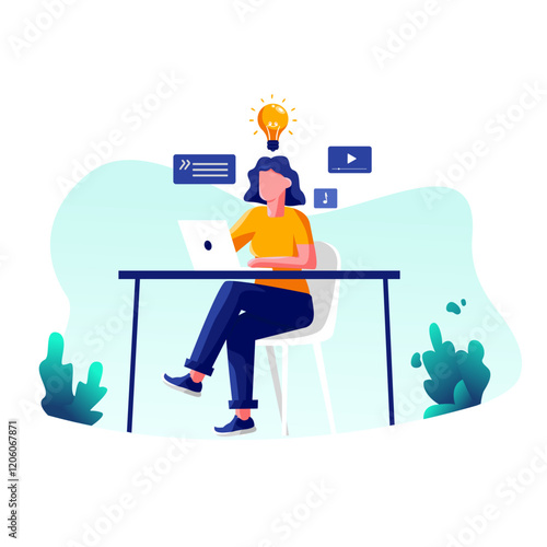 Wallpaper Mural Work Website Illustration Vector Design Torontodigital.ca