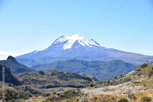 Antisana, the fourth highest peak in Ecuador photo